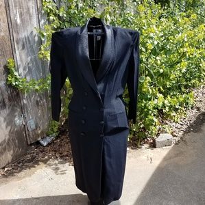 Tuxedo dress